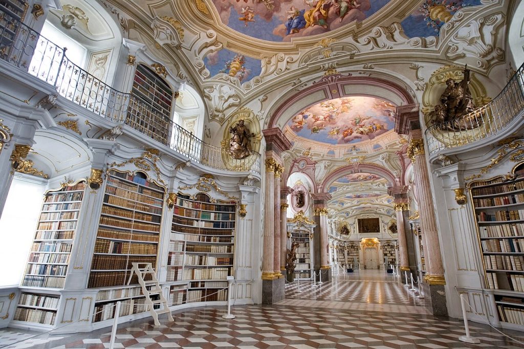 Often considered one of the most beautiful libraries ever created, the Admont Abbey Library