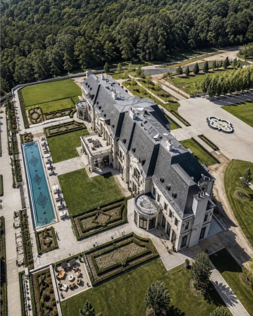 Inside the mansion, the amenities reveal the scale of Perry’s vision