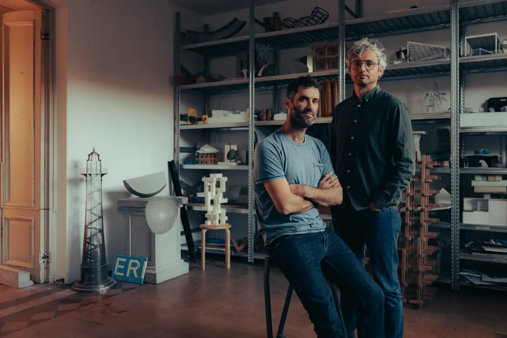 The Belgian duo Gijs Van Vaerenbergh works at the intersection of architecture