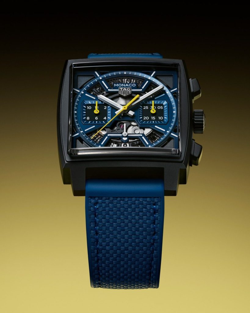 Launched in 1969, the Monaco challenged the belief that performance chronographs had to look conventional. Its bold square waterproof case, left-hand crown and automatic chronograph movement made it unlike anything else on the market. Later immortalised on the wrist of Steve McQueen in the film Le Mans, the Monaco became proof that unconventional design could become timeless.