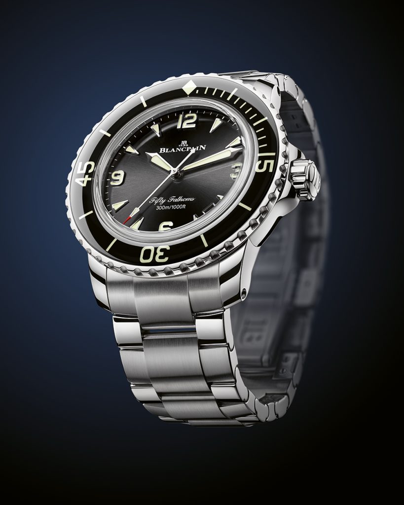 Although often overshadowed by later competitors, the Fifty Fathoms arrived before almost every modern dive watch. Designed in 1953 for French naval combat divers