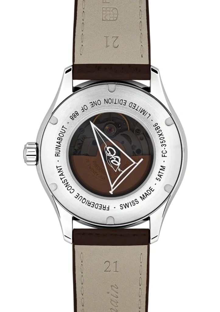 Meanwhile, the warmer FC-350RBR5B6 complements its teak-inspired dial