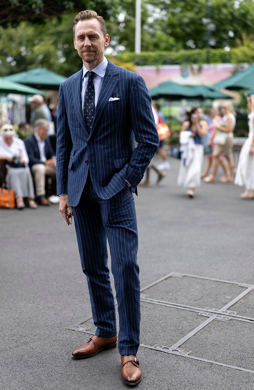 Tom Hiddleston arrives at The Championships 2026