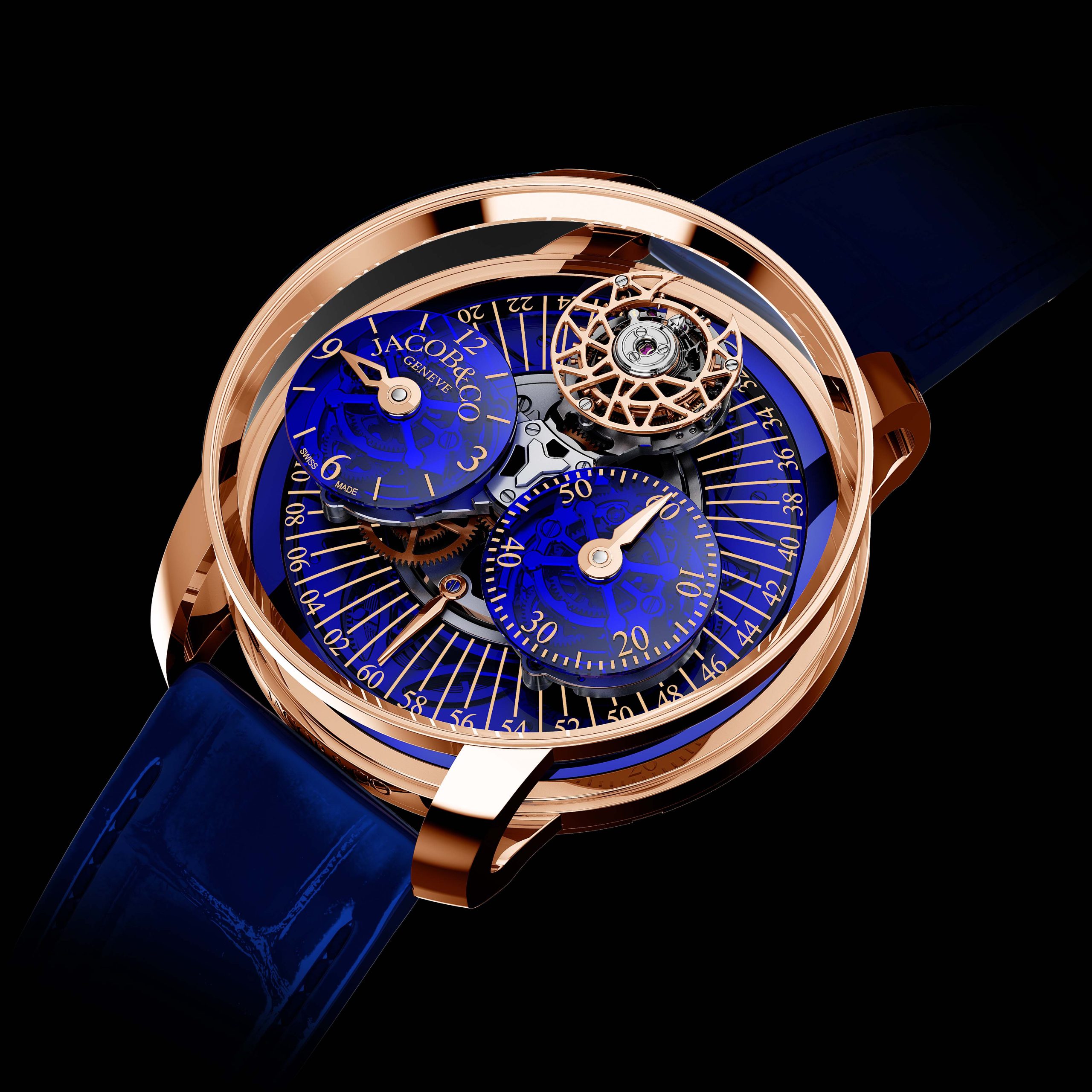 Originally developed for precision regulator clocks used inside watchmaking workshops, the regulator display