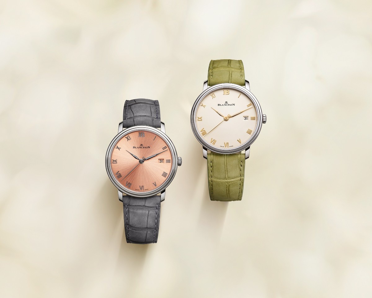 The Roman numerals have been resized to improve visual balance, each crafted from solid gold