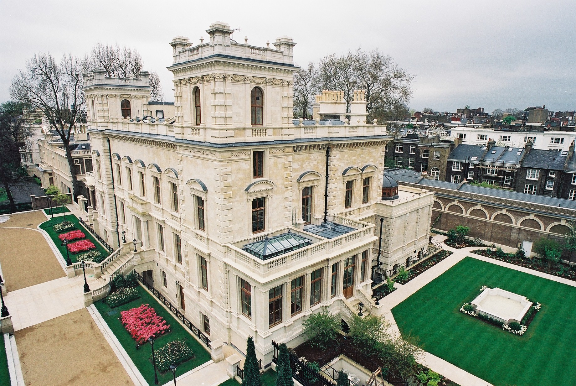 Dubbed "Britain's Billionaires' Row," Kensington Palace Gardens