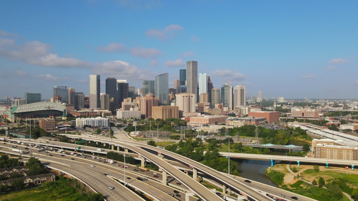 Houston is embracing the World Cup by transforming its downtown