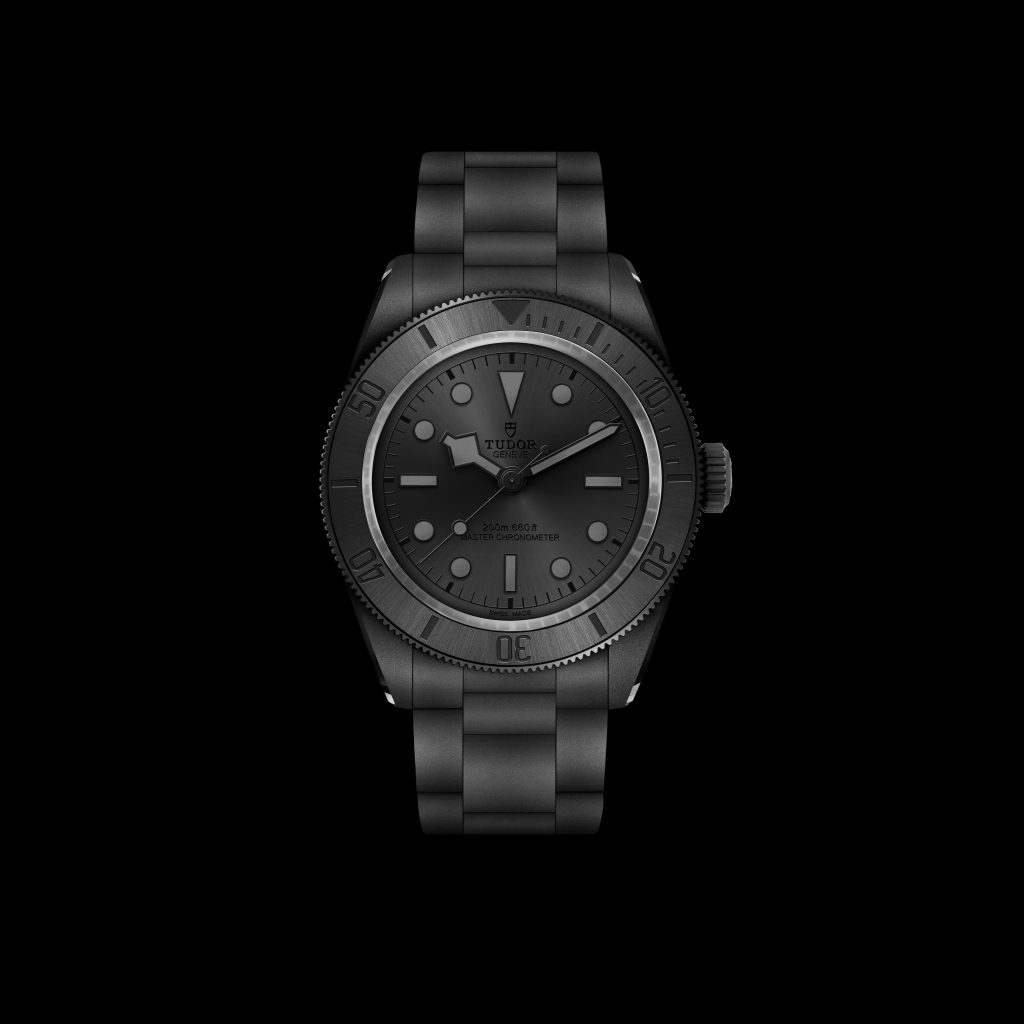 The Tudor Black Bay Ceramic is monochrome executed with absolute discipline