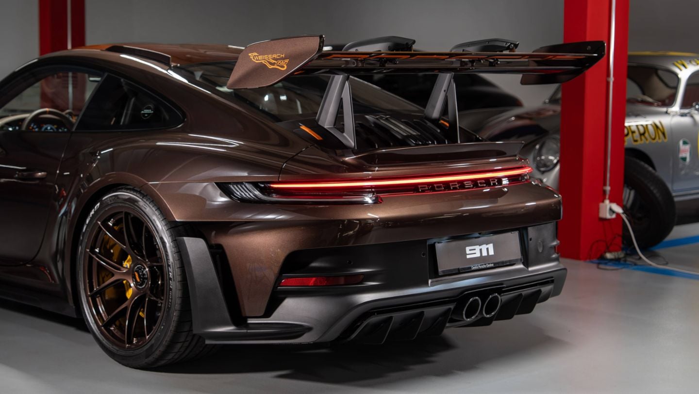A rear wing takes the opposite approach. Instead of merely tidying up the airflow