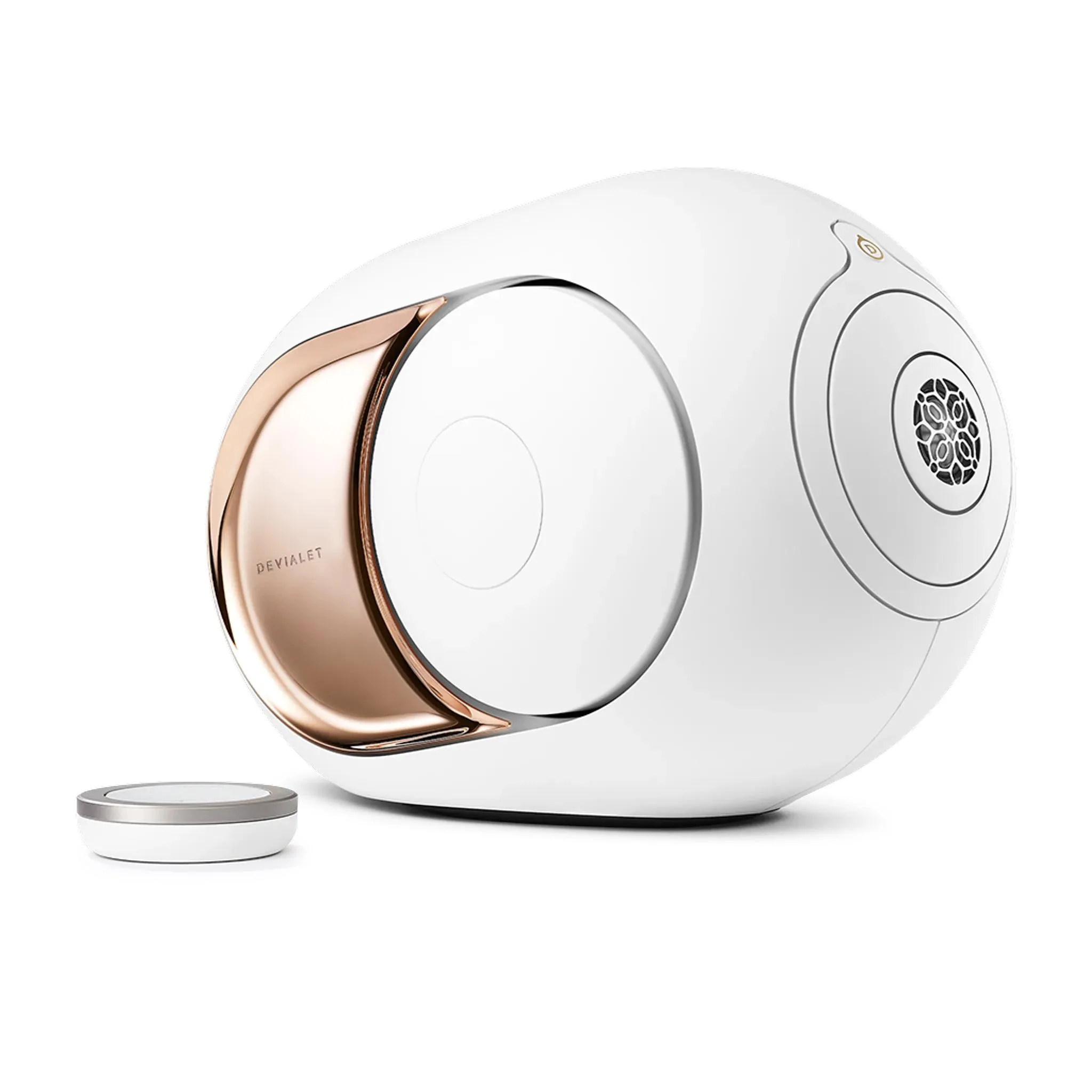 Beauty matters to Libra almost as much as performance. The French designed Devialet Phantom delivers both. It looks like contemporary sculpture yet produces room filling sound that defies its compact proportions.