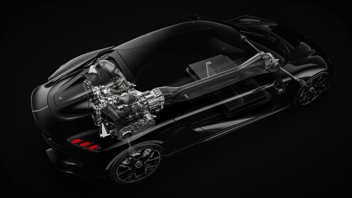 Only Christian von Koenigsegg could convince the world that three cylinders
