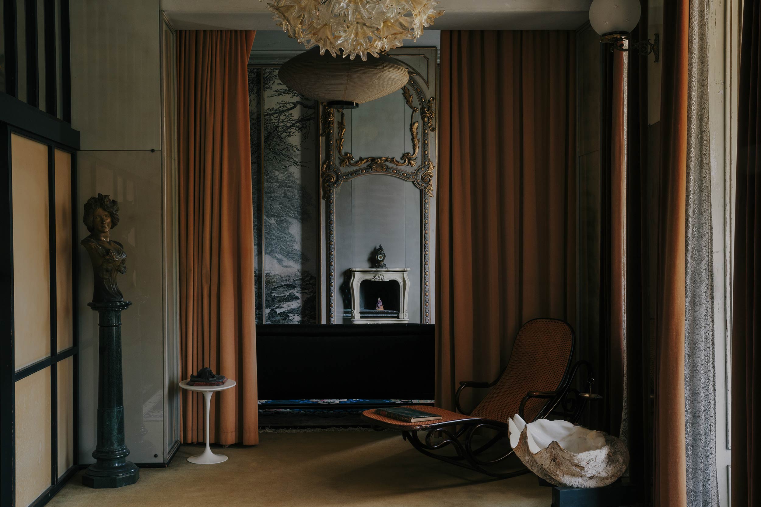perhaps the most fascinating project of Mollino's career was one that almost nobody knew existed during his lifetime