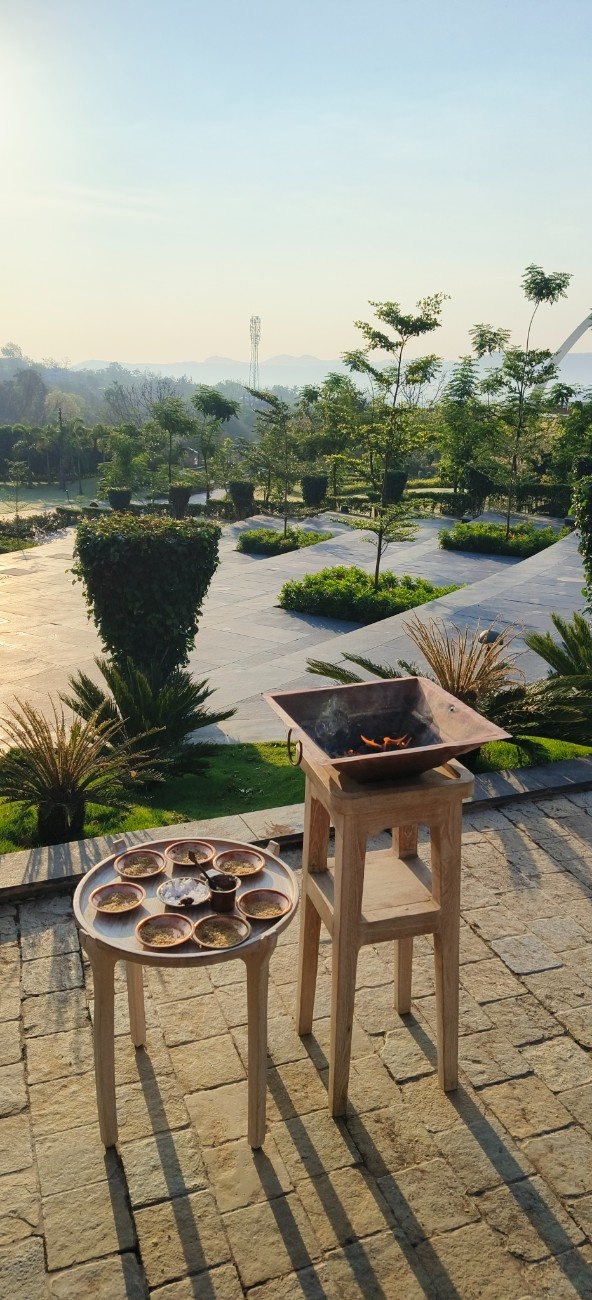 Over the next few days, our routines gradually settled into a gentler rhythm. Mornings began with yoga at sunrise