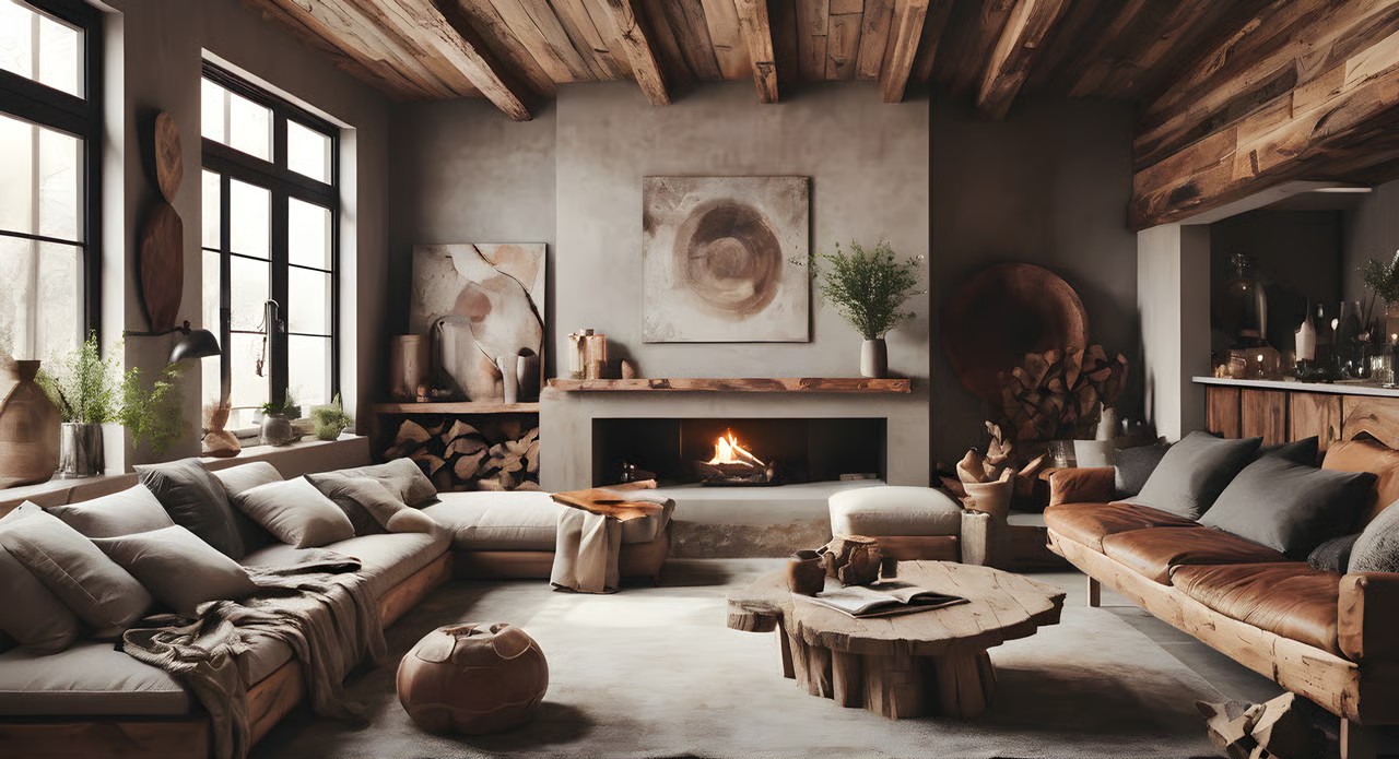 From warm travertine and clay to olive greens and rich walnut, discover why earth toned interiors are replacing stark minimalism as the defining expression of modern luxury