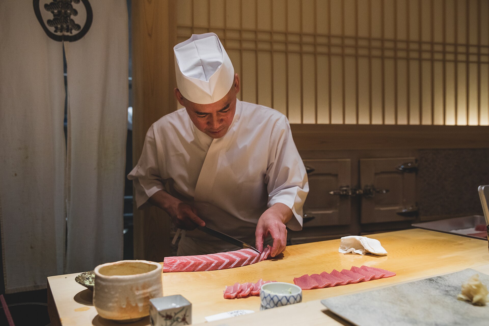 Often regarded as one of the finest sushi restaurants on Earth, Sushi Saito has become virtually inaccessible to first time diners. With only a few counter seats and reservations typically available only through luxury hotels or trusted regulars, the intimate omakase experience has become one of Japan's most coveted culinary invitations.