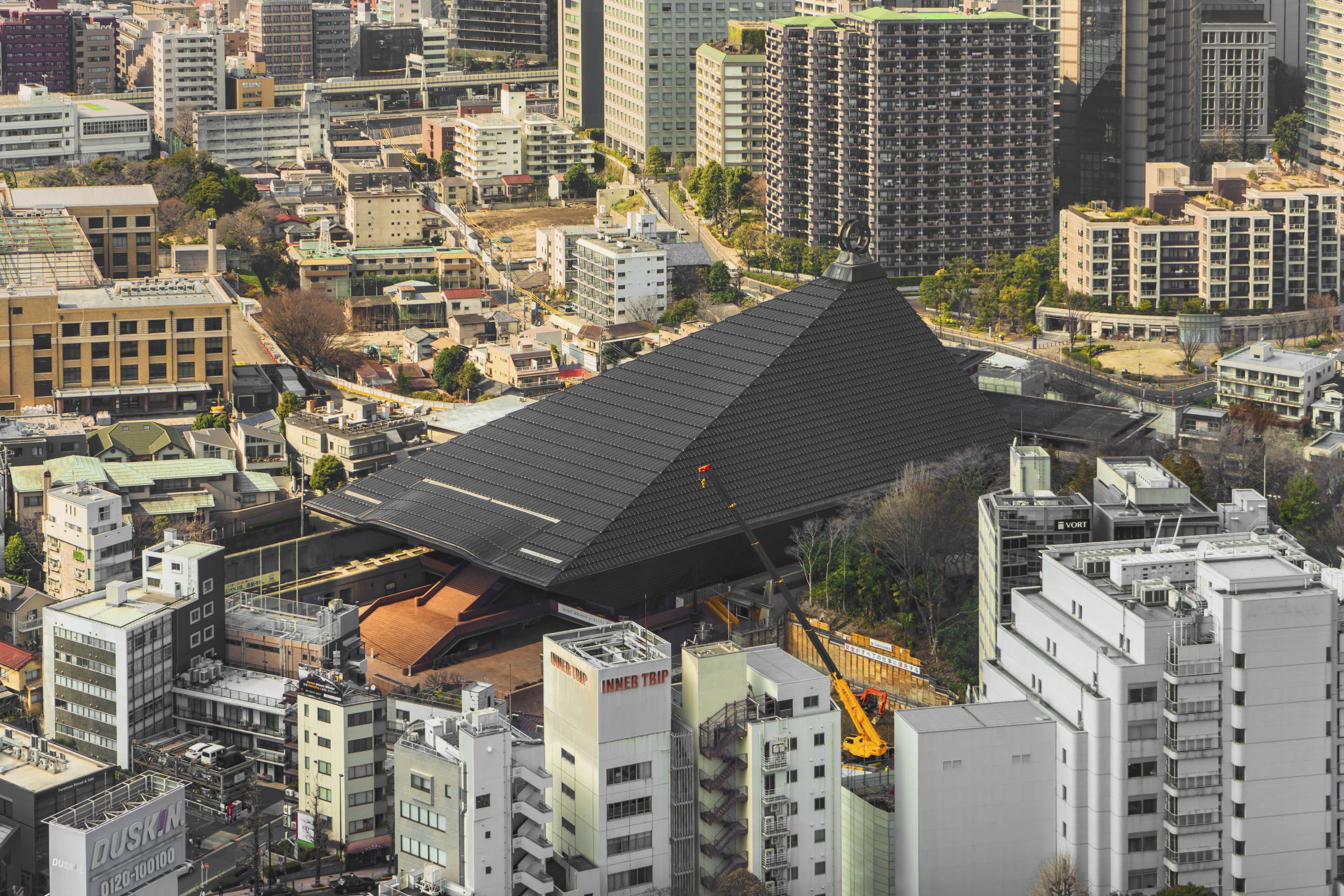 Many religious buildings preserve the past. Reiyukai Shakaden demonstrates that sacred architecture