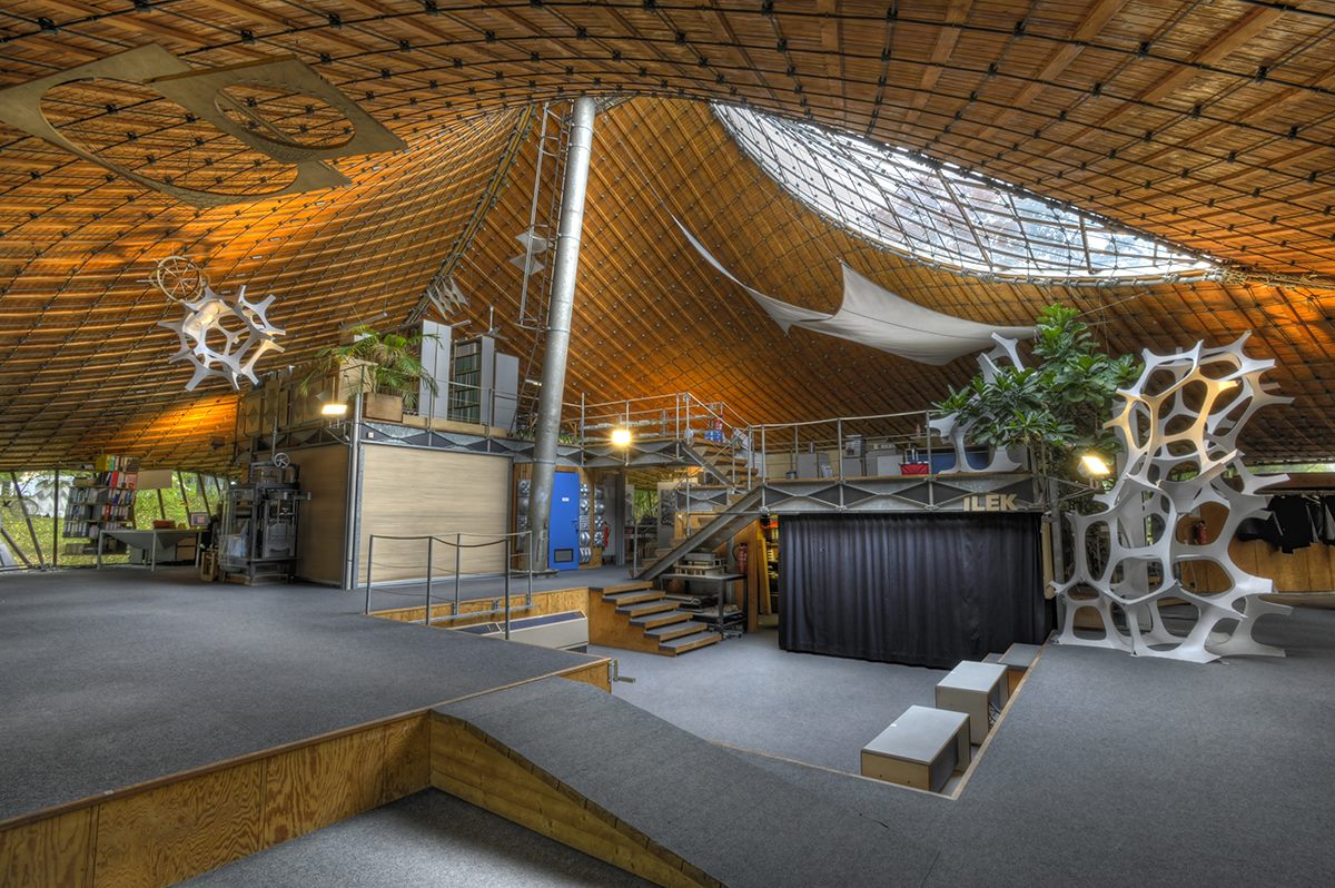 At the Institute for Lightweight Structures in Stuttgart, Otto transformed research