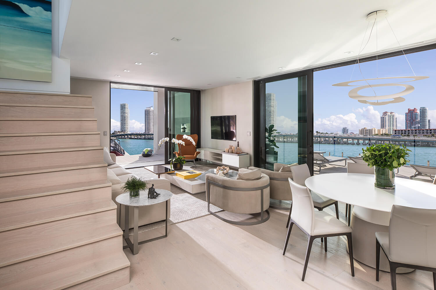 Today's floating residences bear little resemblance to traditional houseboats. Built upon highly