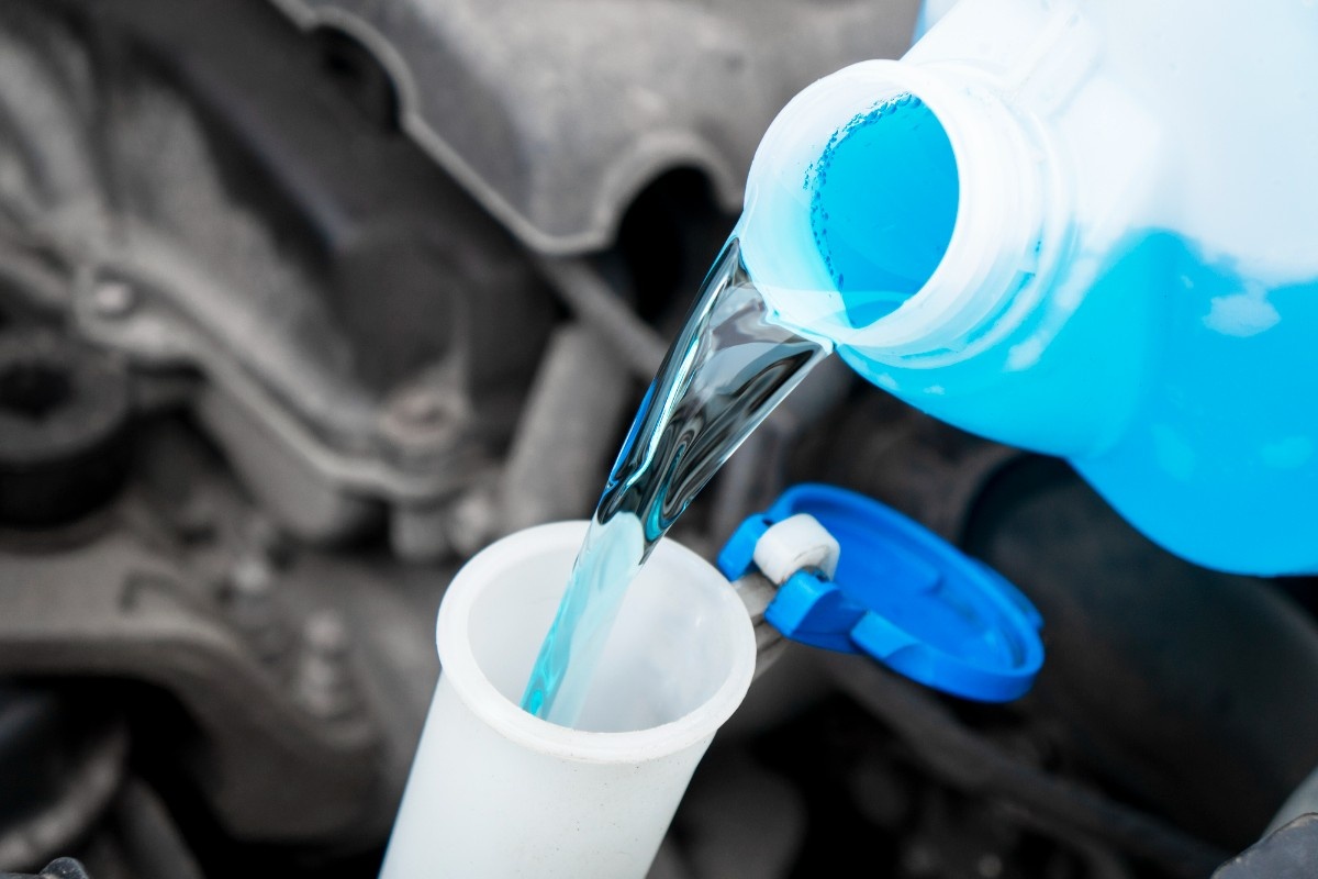 Most people assume windshield washer fluid is little more than blue water with a fancy label