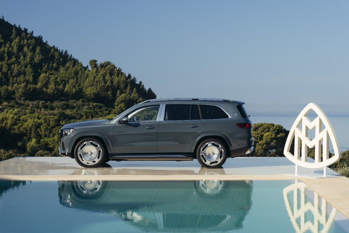 Power comes from the latest evolution of Mercedes Benz's 4.0 litre twin turbocharged V8