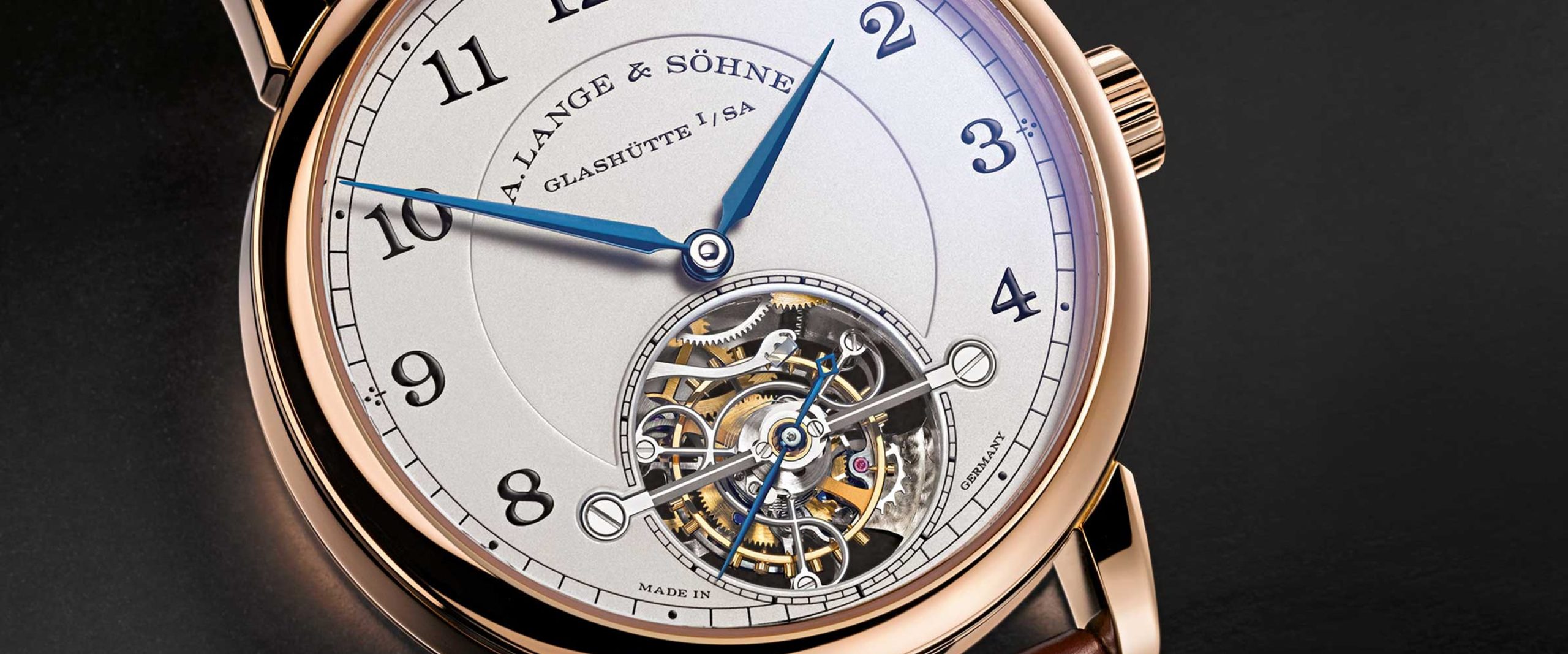 Debuting in the Lange 31 before becoming a signature feature across