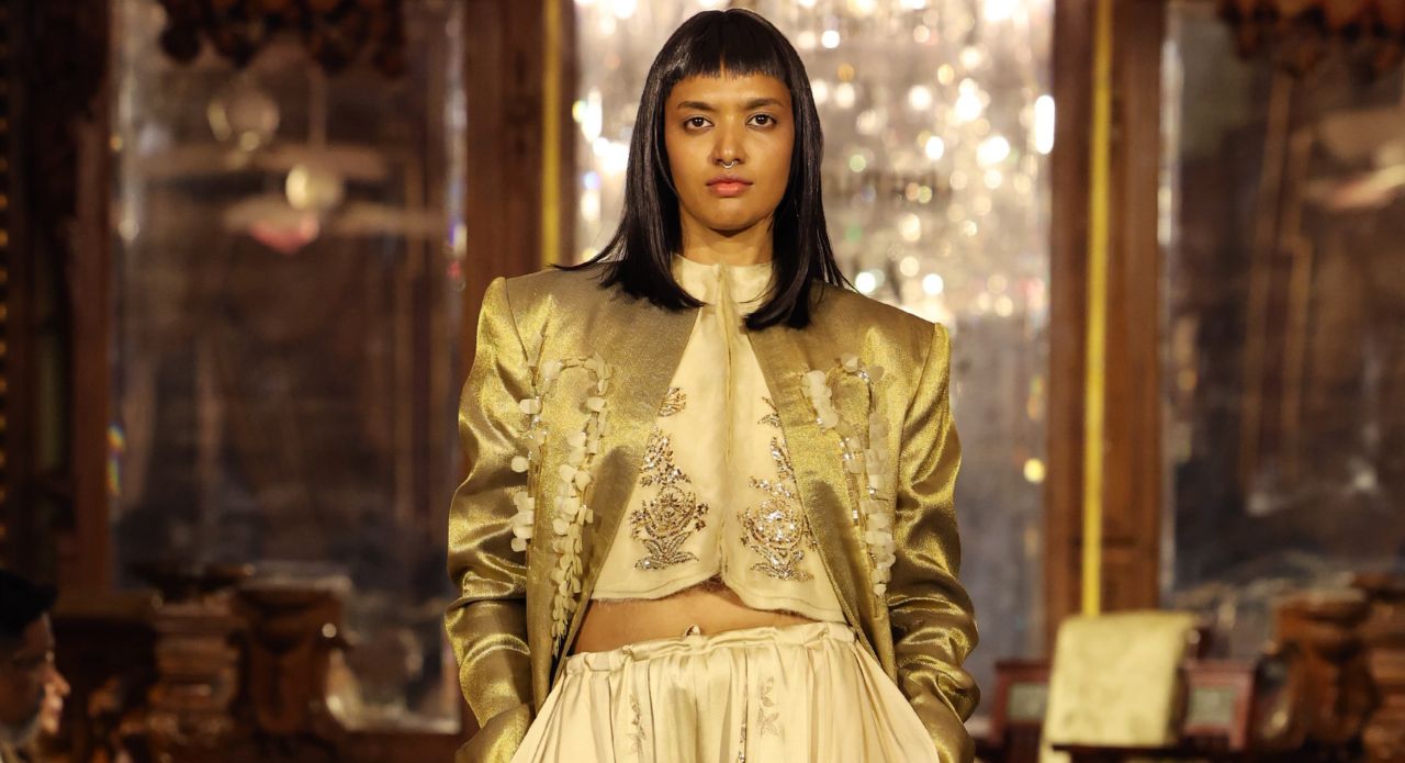 India Couture Week 2026 Opens with Anamika Khanna’s Stunning Moonlit Palace Collection
