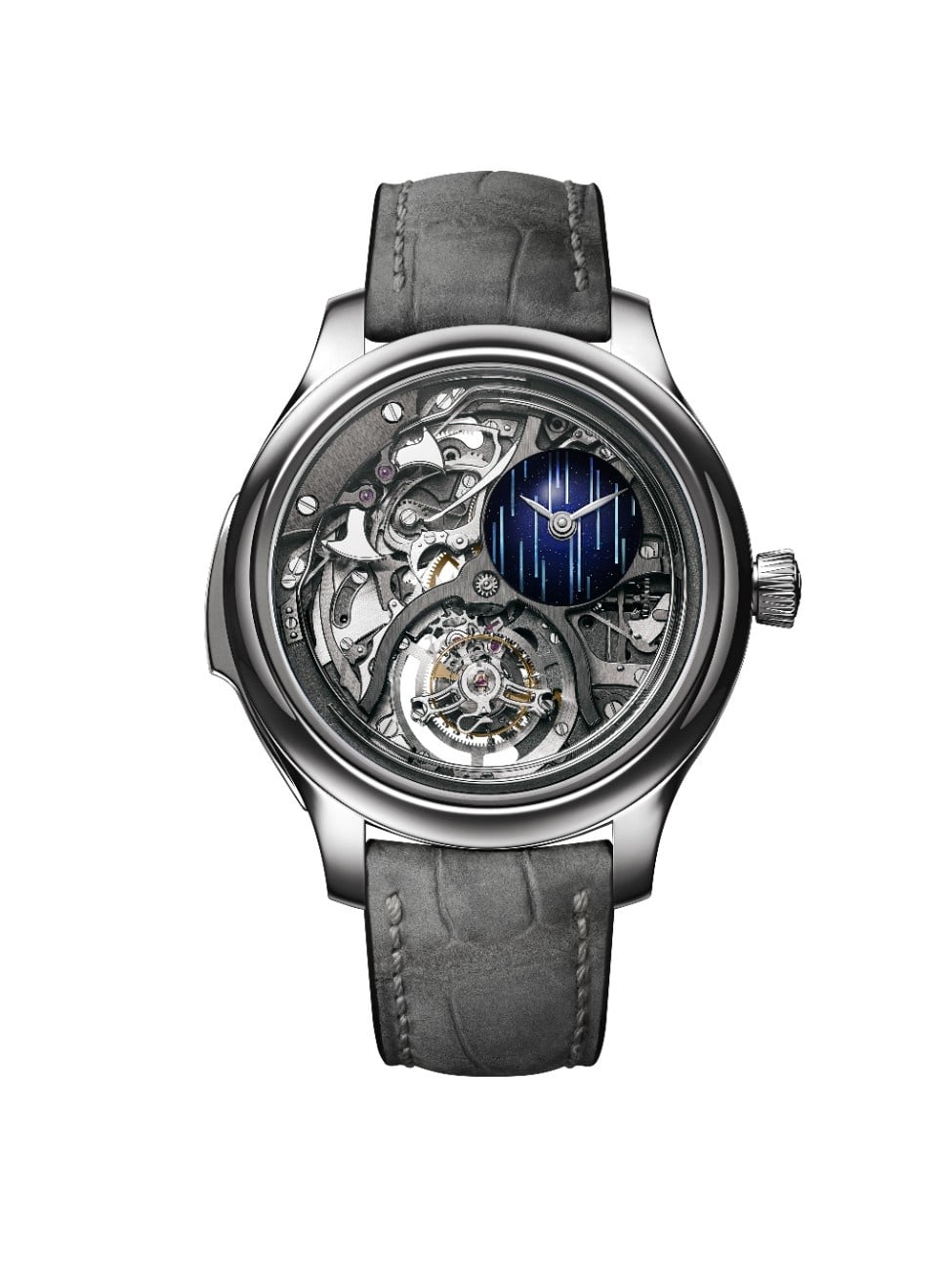The Endeavour Minute Repeater Cylindrical Tourbillon Skeleton showcases