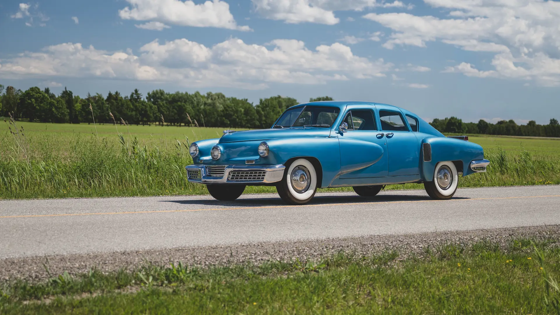Yet the Tucker 48 was astonishingly forward-thinking. Designed by Alex Tremulis