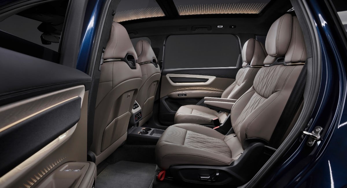 Step inside and the Q9 immediately abandons any pretence of being merely practical