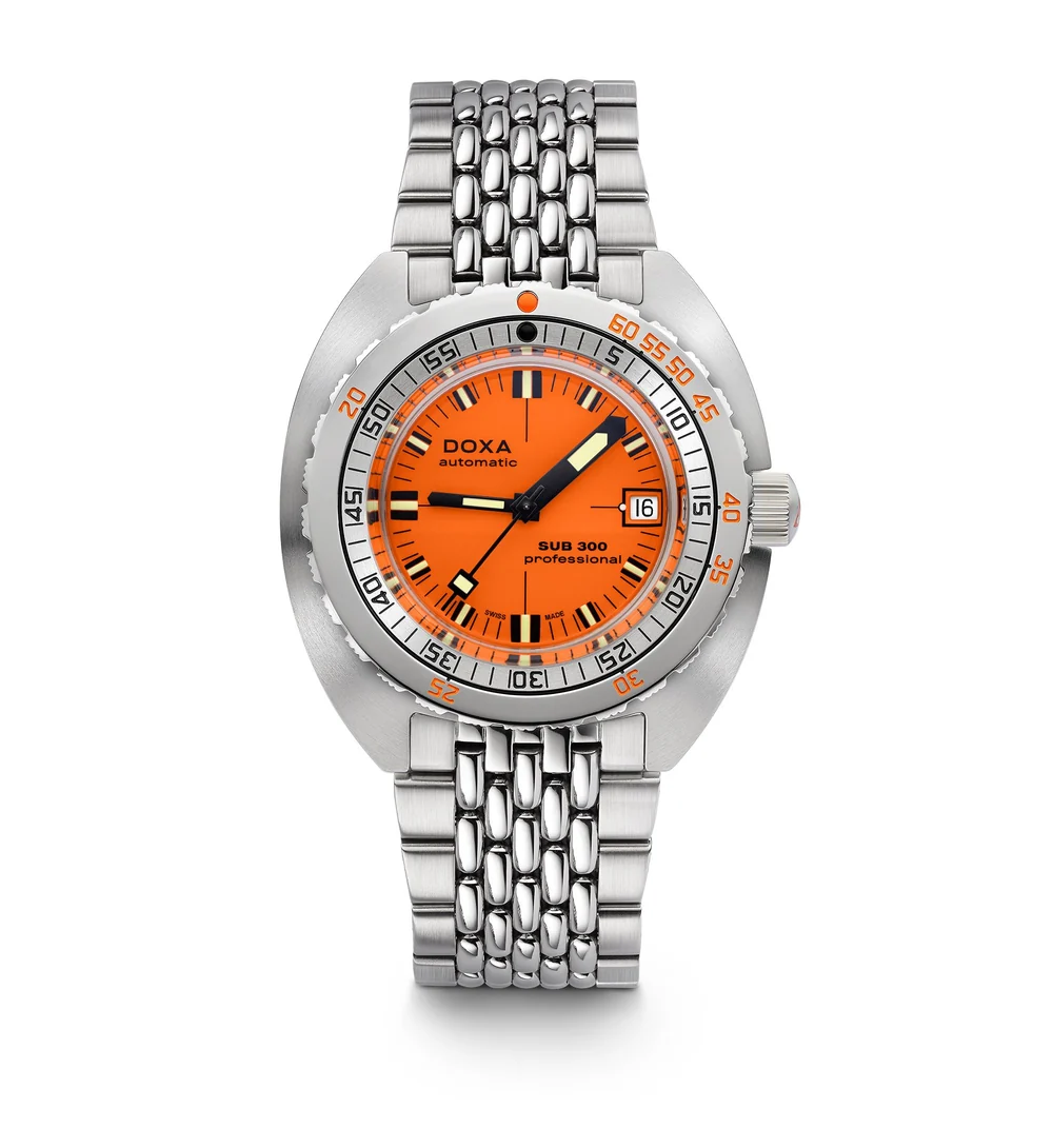Before Doxa, black dials dominated professional dive watches