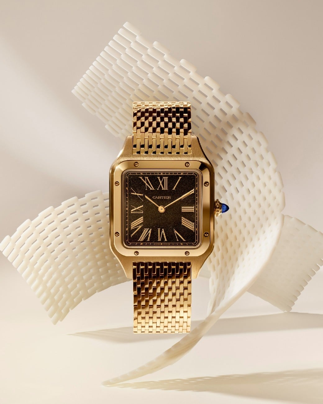 Long before wristwatches became the norm, Cartier created the Santos in 1904 for pioneering aviator Alberto Santos Dumont