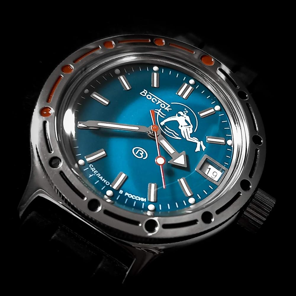 Introduced in 1967, the Vostok Amphibia remains one of the most ingenious dive watches ever produced