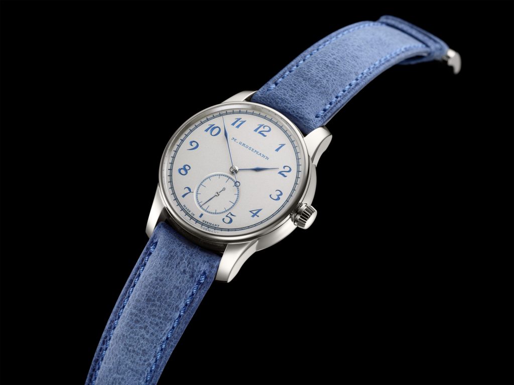 German watchmaking takes a rather different route. Where Switzerland often pursues elegance