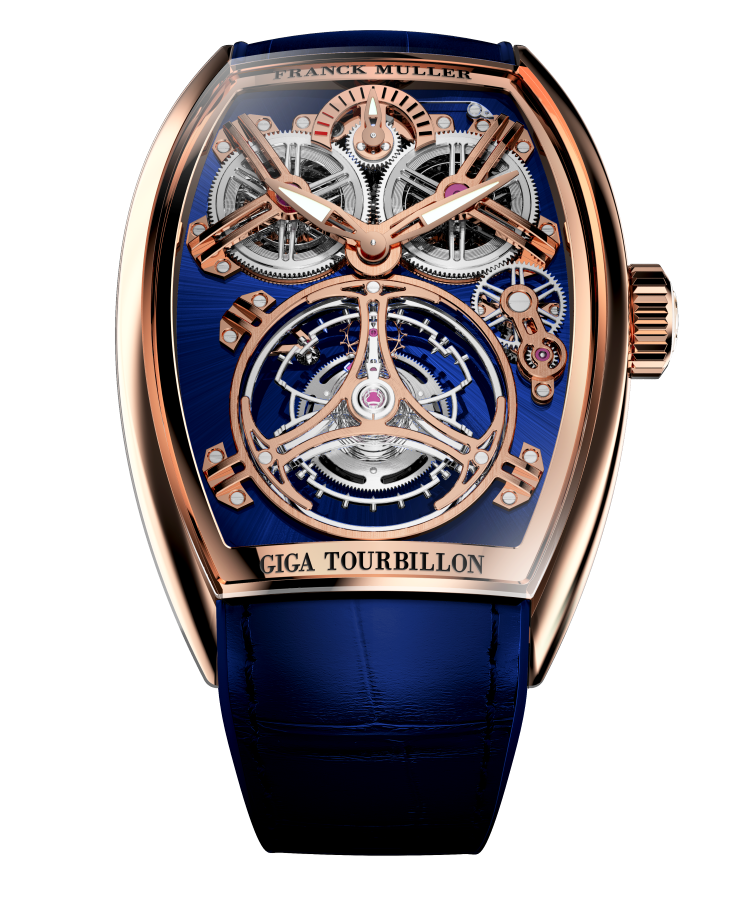 If conventional tourbillons are mechanical works of art, the Giga Tourbillon