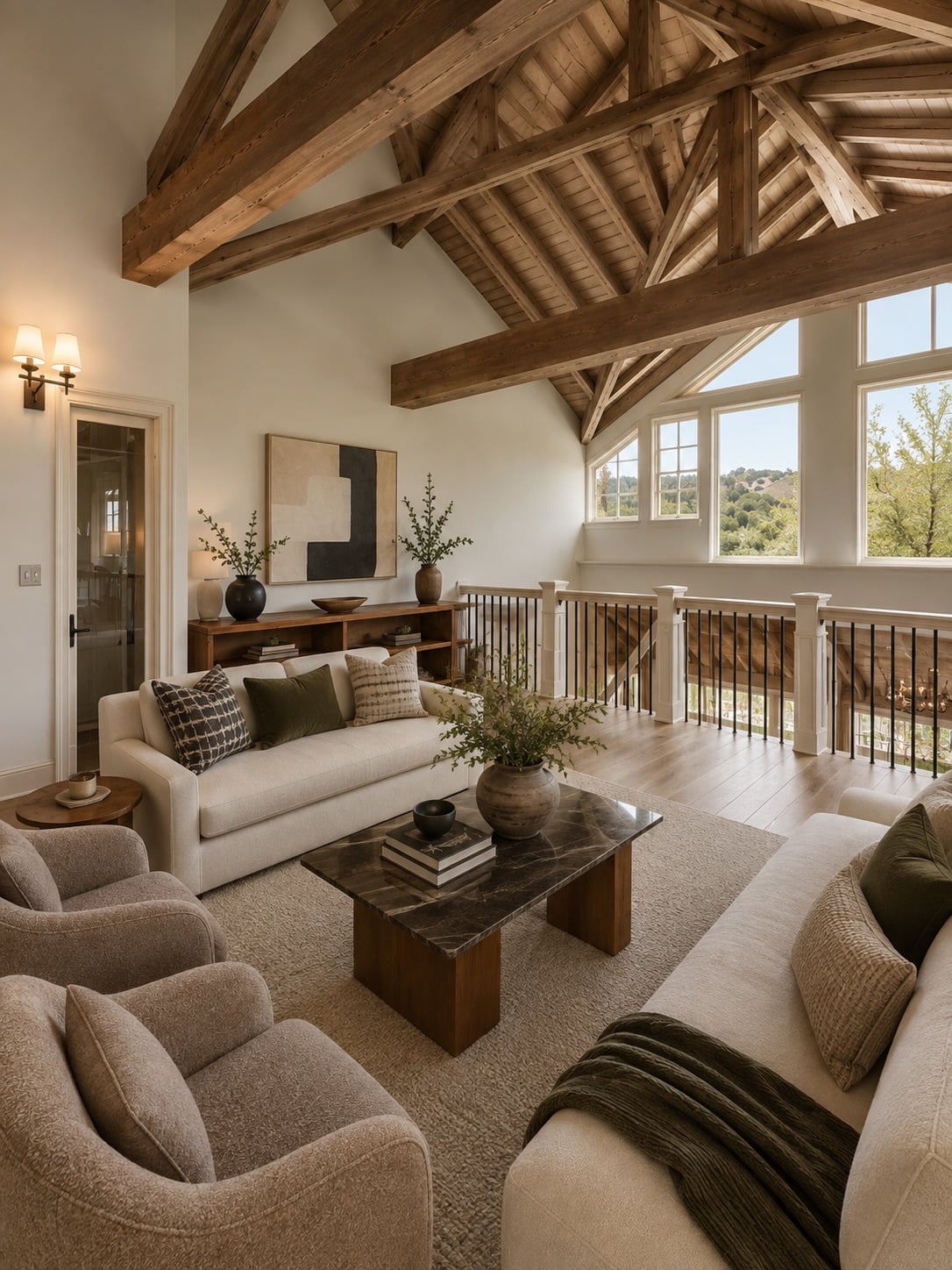 Spread across nearly an acre, the estate offers more than 11,000 square feet of living space