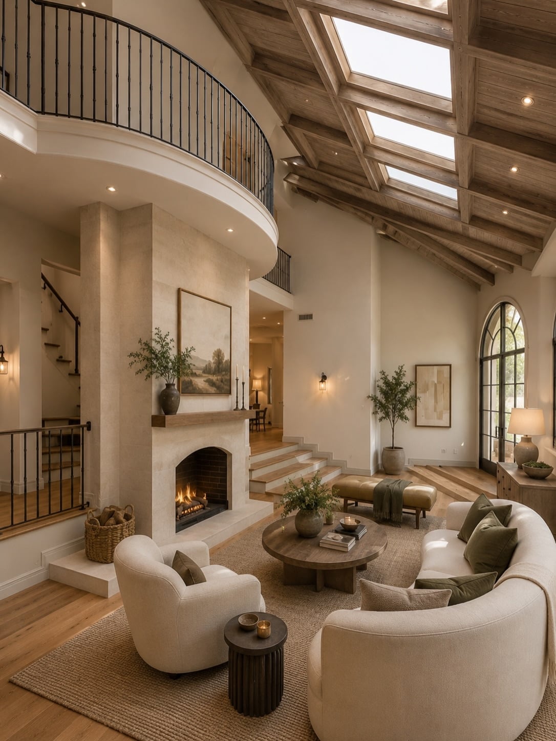 Given the home's history, it seems almost obligatory that music should have a starring role