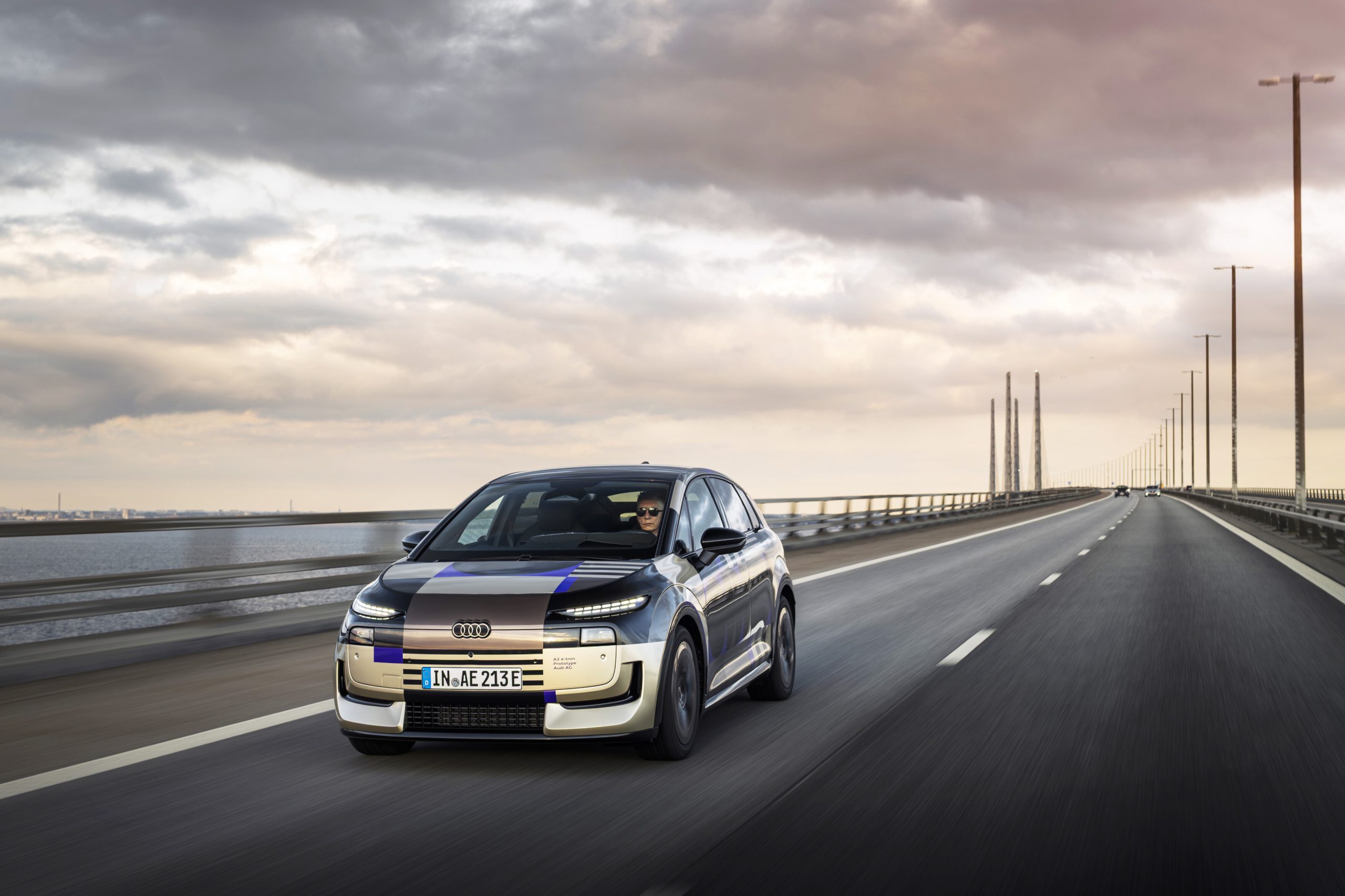 The A2 e-tron uses a 61 kWh lithium iron phosphate, or LFP, battery built around a cell-to-pack architecture