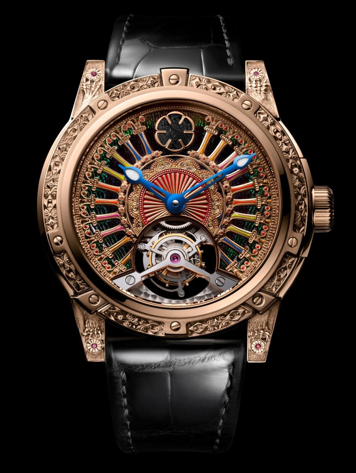 Conceived as a distinctive homage to India, the ONLY INDIA by Ateliers Louis Moinet