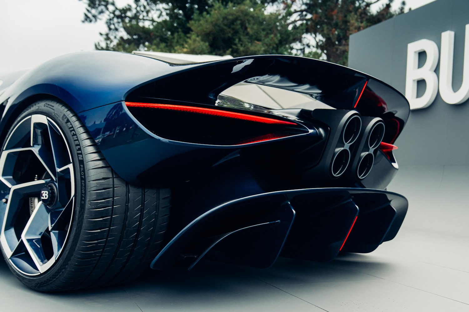 The Destrier had already been revealed digitally earlier in August, but Monterey Car Week
