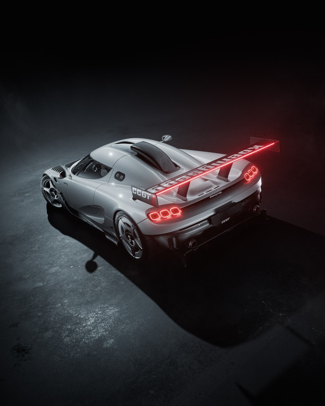 The CCGT1 gets a twin-turbocharged V8 producing 1,280hp on ordinary pump fuel and a frankly ridiculous 1,600hp