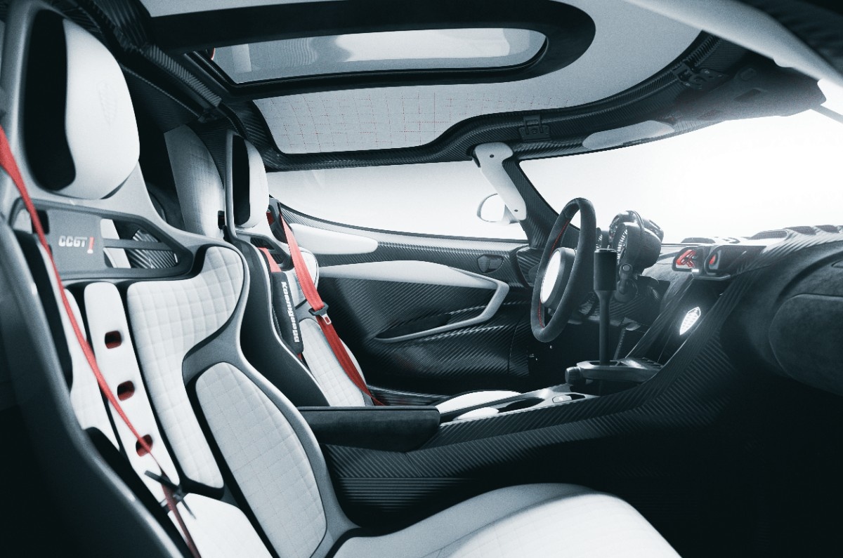 Inside, Koenigsegg has resisted the temptation to turn everything into a touchscreen