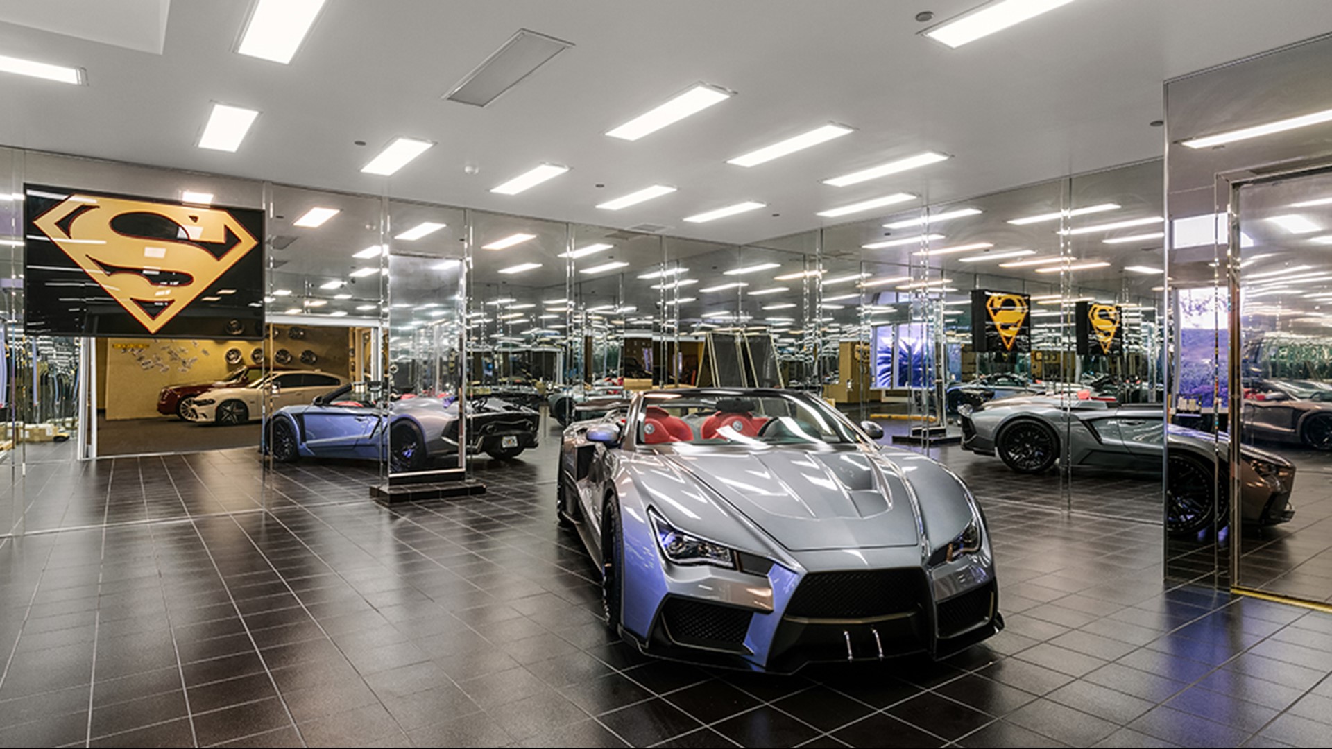 Shaq's car collection is equally entertaining because it reflects his personality rather better than a carefully