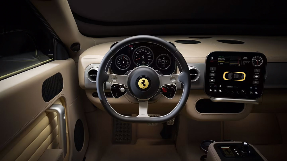 The Ferrari Luce has therefore achieved something unusual before