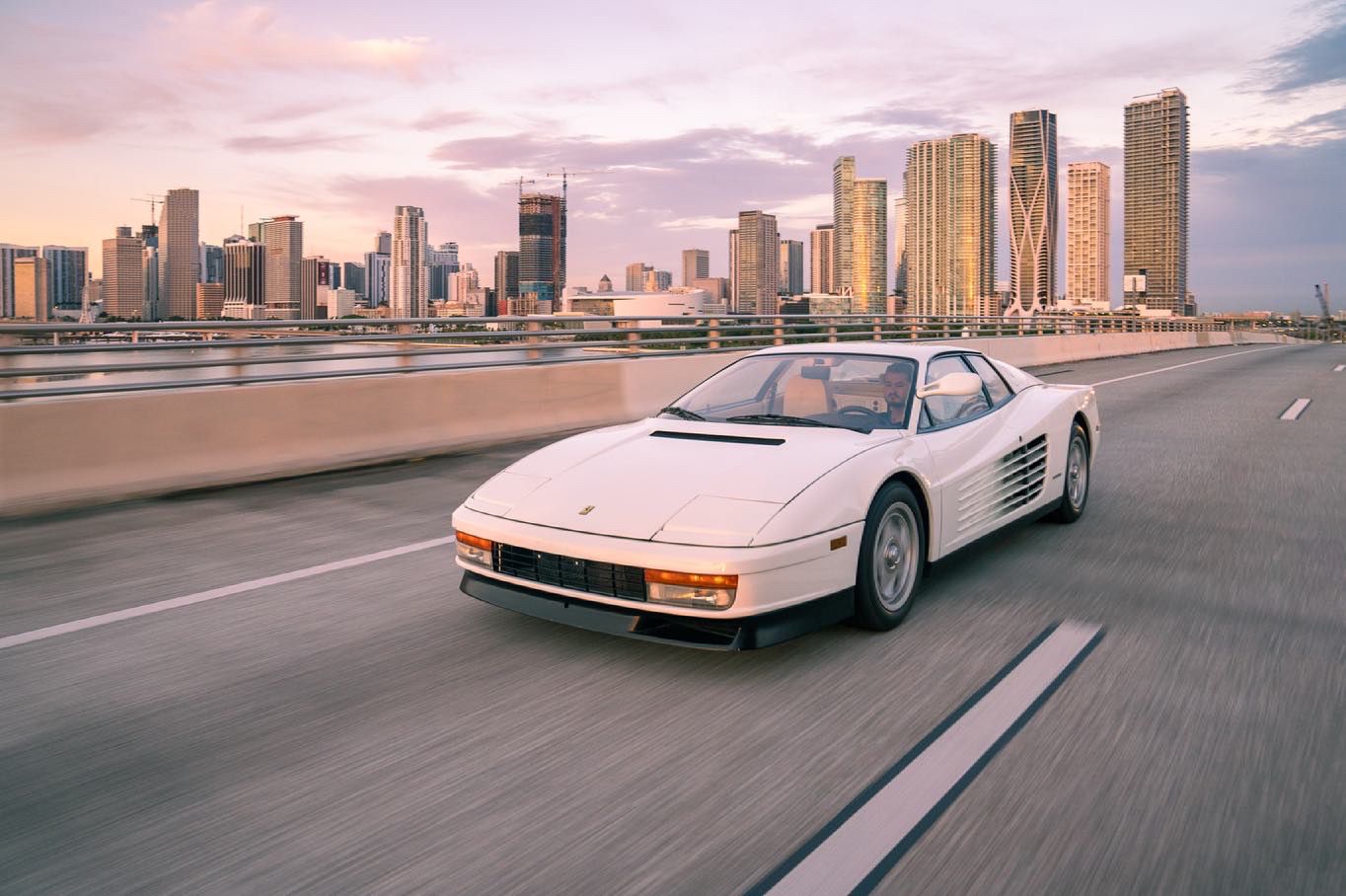 And then television discovered the Ferrari Testarossa and collectively lost its mind