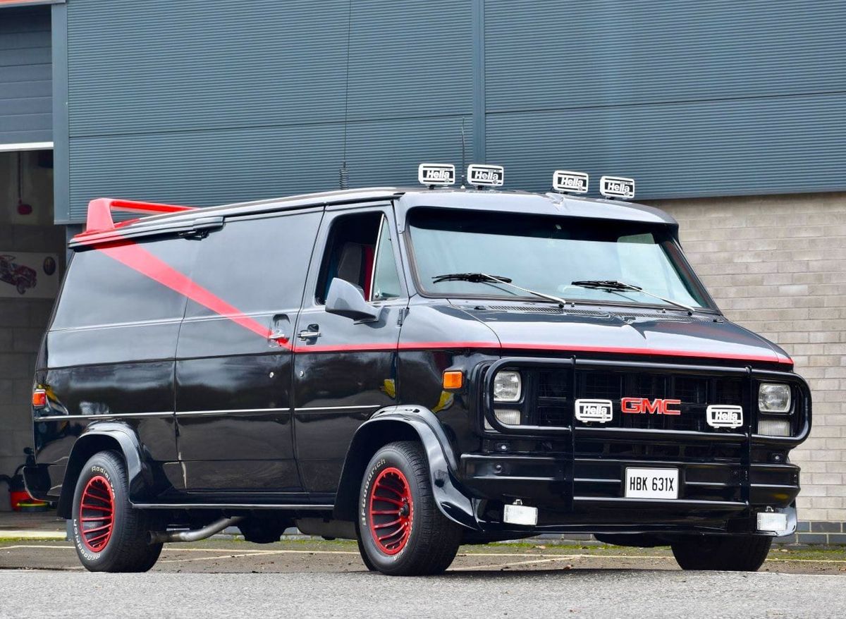 The GMC G 1500 Vandura became the visual signature of The A Team, which ran from 1983 to 1987