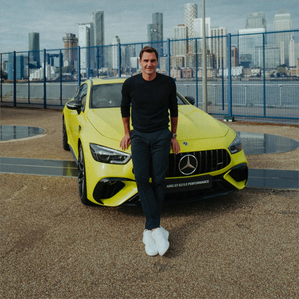 Federer’s taste in cars follows a similar philosophy to his approach to watches