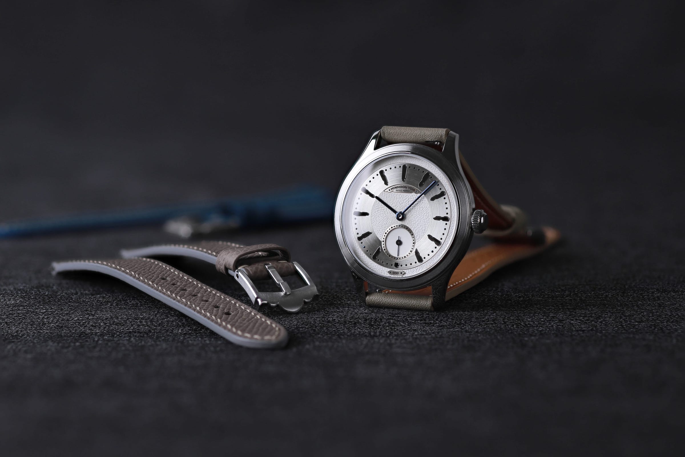 Then there is Minhoon Yoo, who has taken the rather radical decision to treat a watch dial like a piece of contemporary art