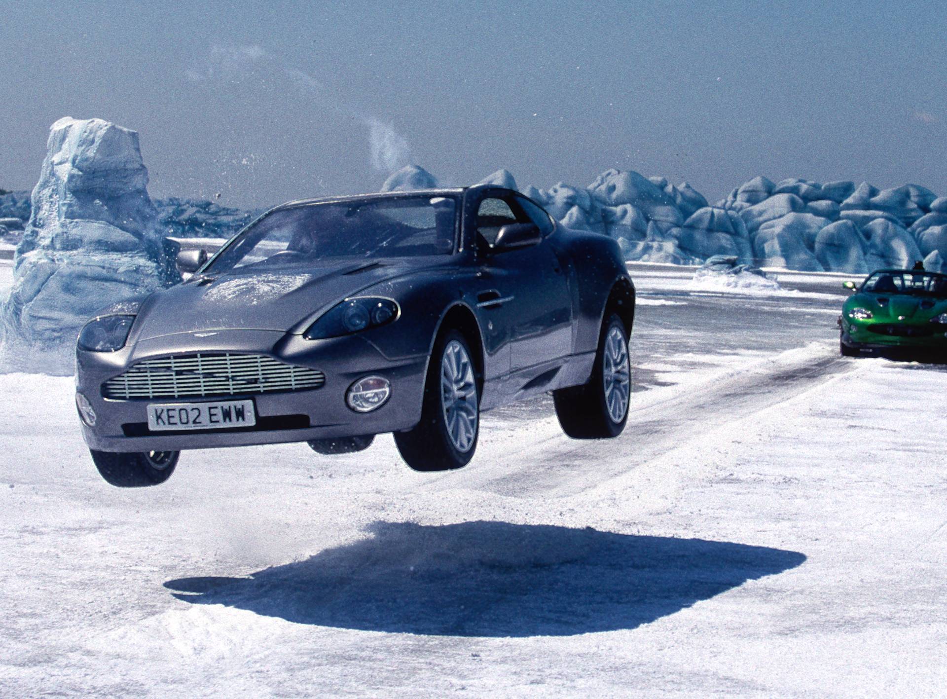 The Aston Martin Vanquish arrived in Die Another Day with precisely the sort of attitude