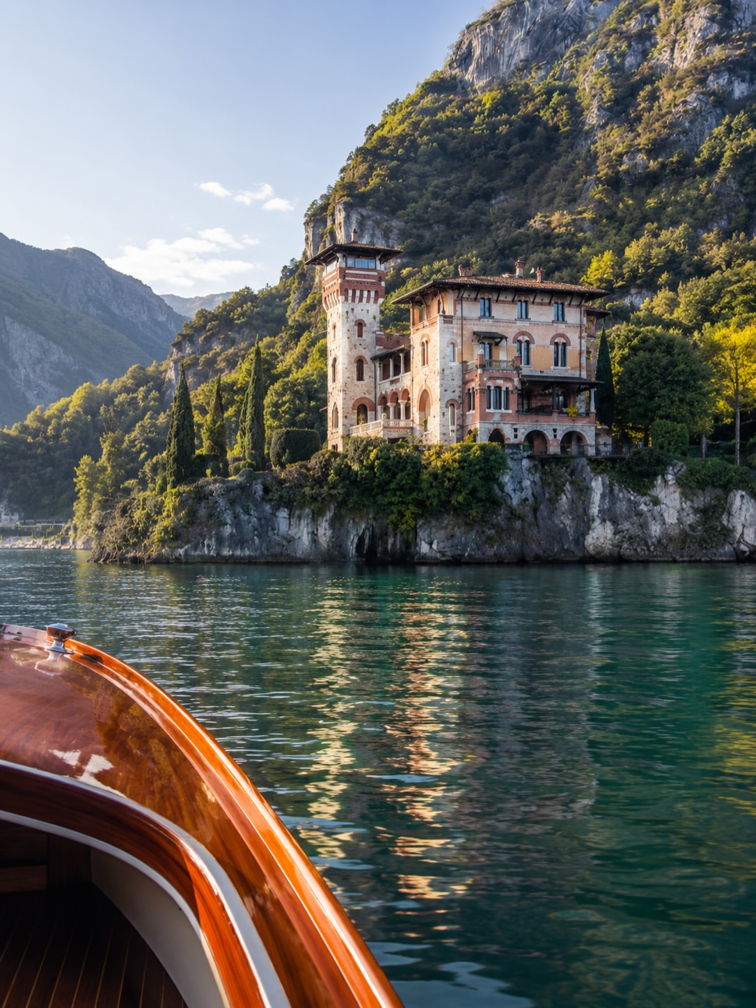The dedicated boat space may ultimately be the most seductive feature of the residence