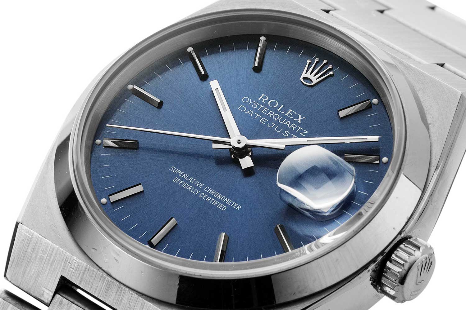 Few watches illustrate Rolex’s response to changing times quite as vividly as the Oysterquartz